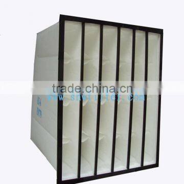 Synthetic Fiber Pocket Filter For Painting Booth