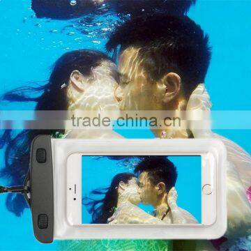 Night Light Underwater Phone Waterproof Bag Diving Bag Mobile Phone Pouch Case For Samsung S6 For Iphone 6