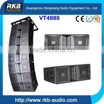 VT4888 3-way daul 12 inch professional sound system / line array speakers