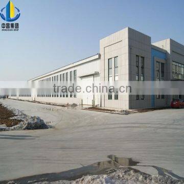 prefabricated steel structure warehouse with drawing