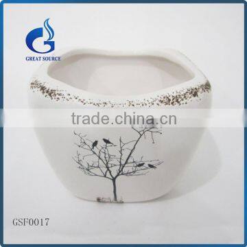 Direct Supplier Unique Indoor Ceramic Glazed Garden Pots Decorative photo-2