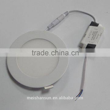 ZhongShan factory 6w round led panel light