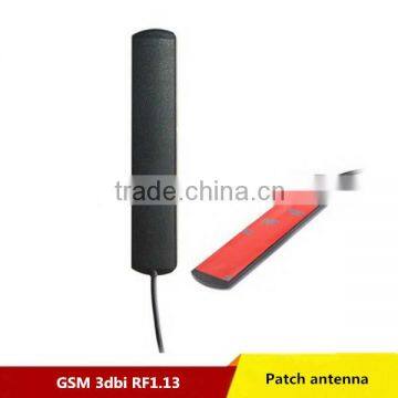 Factory Price good performance 900mhz/1800mhz directional gprs gsm patch antenna with RG174 cable