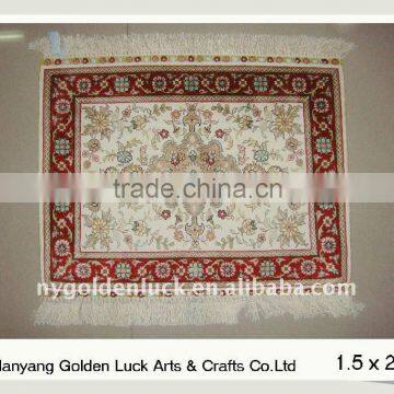 1.5x2 turkish silk carpet