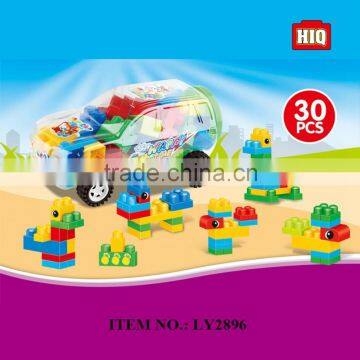 Intelligent toys plastic educational building blocks toys for children play