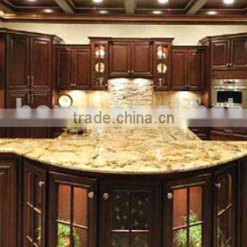 professional solid wood kitchen cabinet manufacturer in China