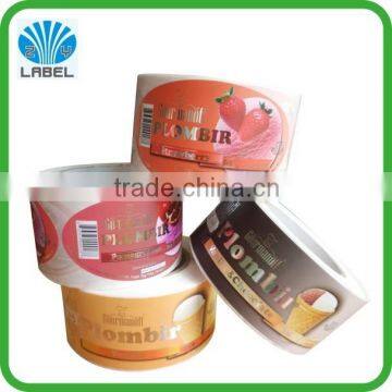 Printing Waterproof Adhesive Label ,roll Label With Glossy Lamination