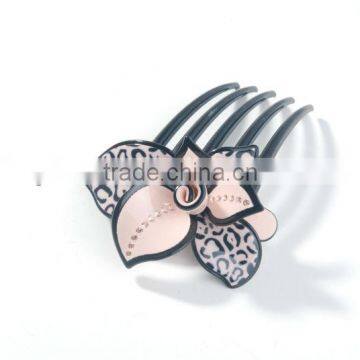 Fashion hair accessory of flower hair combs