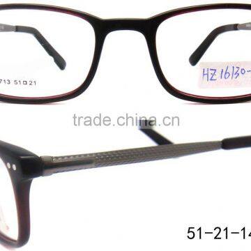 Top Design Acetate Eyeglasses Optical Frame With Wooden Temples Factory Outlet optical frames optical frames wholesale