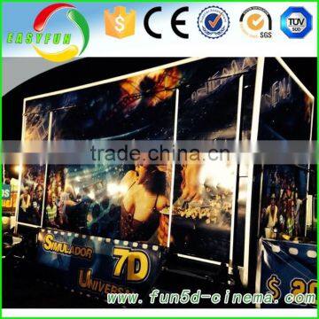 Good Quality Home Theater 4D 7D 12D Cinema 3D System for Silver Screen