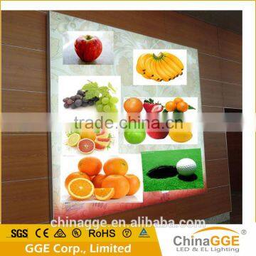 Indoor And Outdoor LED Illuminated Backlit Frameless Advertising Textile Light Boxes