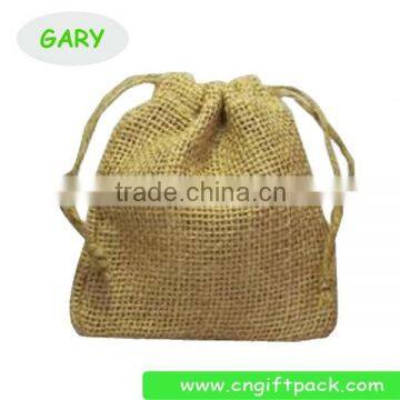 Drawstring Bag Small Jute Cheap Recycle Bag Jute Gift Bag