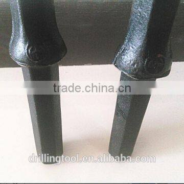 China High Quality , Chisel Bit Integral Drill Steels and Taper Rod , Hex19--H22 , Shank19*108mm , Length 400-8000mm photo-3