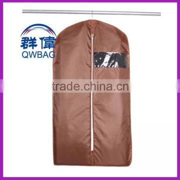 factory supply garment suit cover with pvc window