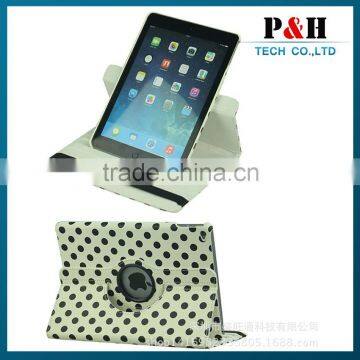 New 360 Rotating Elastic Belt Flip Stand Leather Case for iPad Air 2