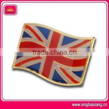 metal uk badge, american flag lapel pin