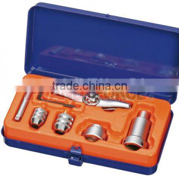 8 PCS Interchangeable Ratchet Tap & Die Ratchet Wrench Set, Hand Tool of Auto Repair Tools