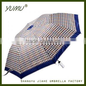 21" Automatic 2 Fold Umbrella, Folding Sun Umbrella