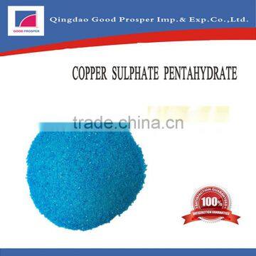 Pentahydrate Crystals Copper Sulphate 98.5% with Factory Price