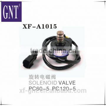 sell well 24V PC60-5 PC120-5 rotating solenoid valve