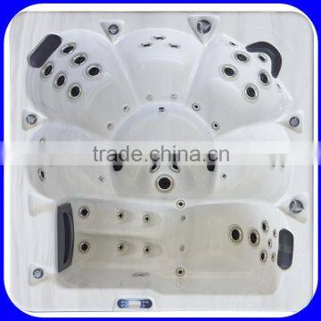 Acrylic outdoor spa massage bathtub