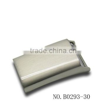 30mm elegant and concise plain plate buckle