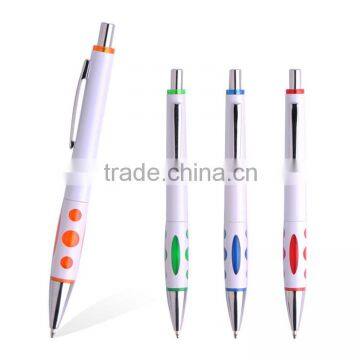 New promotional plastic ball pen with logo for advertsing