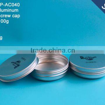 Latest design hot sale Aluminium Can ,100g Empty Cosmetic Pots Jar Containers                        
                                                Quality Choice