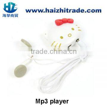 lovely hello kitty mp3 player 2gb 4gb gift mp3 player for girls