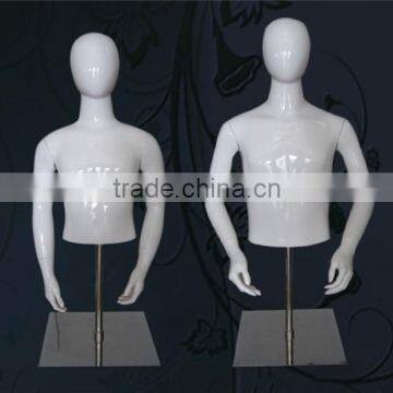 Fashion Design Fiberglass Children Mannequin Stand With Head