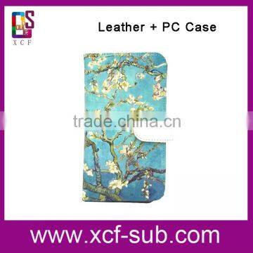 Wholesale Custom Design Light Weight Bulk 2D Flip Blank Sublimation Leather Mobile Phone Case For Iphone6s