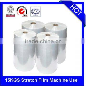 Pallet wrapping 15kgs LLDPE Clear machine stretch film