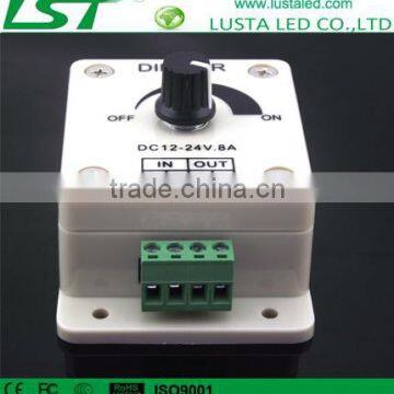 LED Dimmer Controller Brightness Adjustable, PWM Digital Dimming,LED Dimmer Brightness Controller