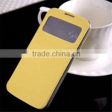 Flip PU Leather Case Cover Smart Wake View For SAMSUNG GALAXY S4 I9500