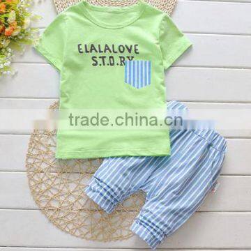 newest design fashion boys pant coat set