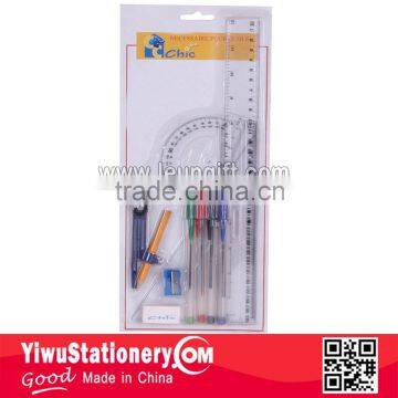 11PCS Ruler Kits Math Set geometry set Blister card                        
                                                Quality Choice