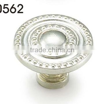 Antique silver knob, antique furniture hardware, knobs