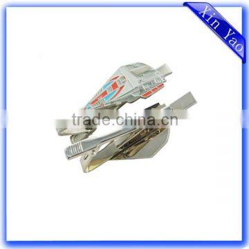 Factory directly sale cheap bus silver nickel plating tie clips for mens                        
                                                Quality Choice