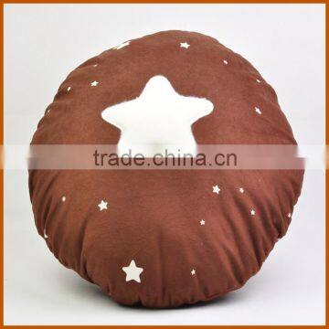 New Design Polar Fleece Star Pillow Blanket As Gift