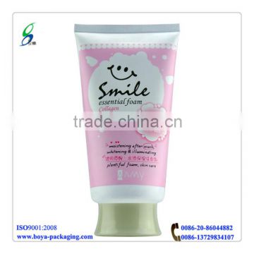 50ml Coloured Labeling Plastic Cosmetic Tubes with Screw Cap