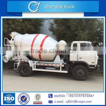 Cheap price new design top quality Q345/16Mn customized CCC ISO SGS BV approved 6cbm dongfeng 4x2 concrete mixer truck