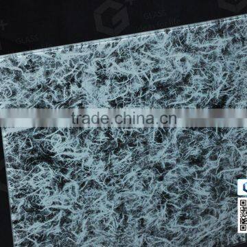 Ceramic silkscreen glass, opaque special design glass, decoration glass