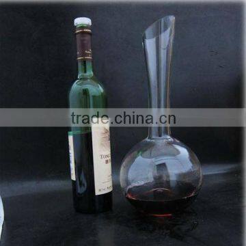 red wine glass decanter