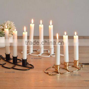 Palm-leaf fan Design Tealight Candle Holder