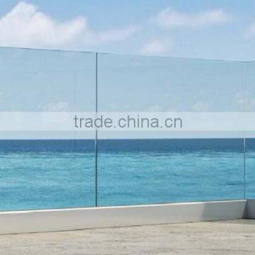 Factory price tempered glass for floor, railing, balcony and wall