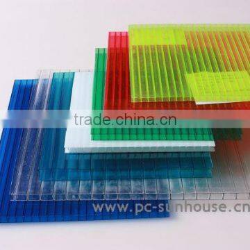 8mm twin wall polycarbonate hollow sheet