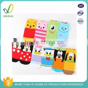 Best Branded Thin Women Teen Girls Tube Cartoon Bulk Cotton Summer Socks