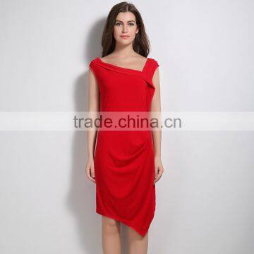 HP680008 Summer latest design plus size short casual dress manufacturer