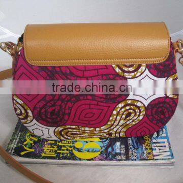 2016 African Wax Fabric Pattern Bag Africa Wax Woman Tote photo-2