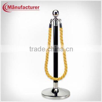 Pole Stanchion Rope Stand,Portable Post and Rope Crowd Control Line Stand